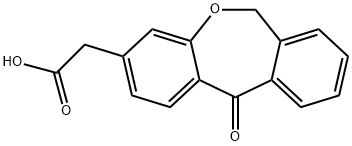 奥昔平酸, 55689-65-1, 结构式