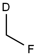 FLUOROMETHANE-D1 Struktur