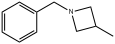 3-メチル-1-(フェニルメチル)アゼチジン 化学構造式