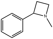 1-Methyl-2-phenylazetidine Structure