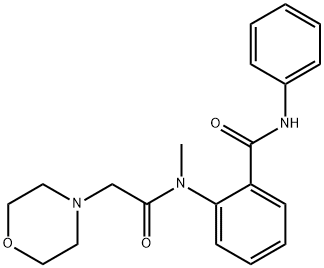 2-(N-Methyl-2-morpholinoacetylamino)-N-phenylbenzamide|