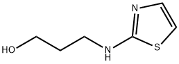 1-Propanol,  3-(2-thiazolylamino)-,557076-87-6,结构式