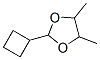 1,3-Dioxolane,  2-cyclobutyl-4,5-dimethyl-|