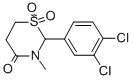 ジクロロメタザノン 化学構造式