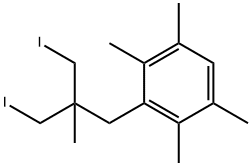 55712-70-4 3-[3-Iodo-2-(iodomethyl)-2-methylpropyl]-1,2,4,5-tetramethylbenzene