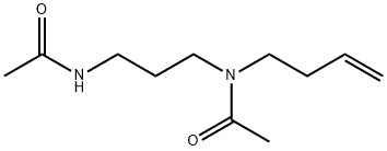 N-[3-(Acetylamino)propyl]-N-(3-butenyl)acetamide,55712-71-5,结构式