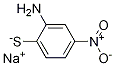 2-AMINO-4-NITROTHIOPHENOL SODIUM SALT Structure