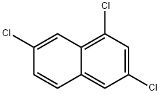Naphthalene, 1,3,7-trichloro- Structure