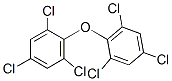 1,3,5-trichloro-2-(2,4,6-trichlorophenoxy)benzene,55720-99-5,结构式