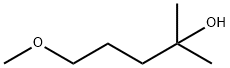 5-メトキシ-2-メチル-2-ペンタノール 化学構造式