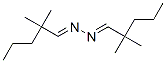 2,2-Dimethylpentanal 2,2-dimethylpentylidene hydrazone,55724-27-1,结构式