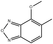 2,1,3-Benzoxadiazole,  4-methoxy-5-methyl- 结构式