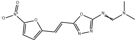 55738-54-0 TRANS-2-((DIMETHYLAMINO)METHYLIMINO)-5-(2-(5-NITRO-2-FURYL)VINYL)-1,3,4- OXADIAZOLE)