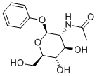 苯基-2-乙酰氨基-2-脱氧-Β-D-葡萄糖苷, 5574-80-1, 结构式