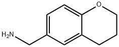 C-苯并二氢吡喃-6-甲胺,55746-21-9,结构式
