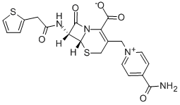 Cefalonium  hydrate,5575-21-3,结构式