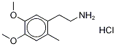 4,5-DiMethoxy-2-MethylbenzeneethanaMine Hydrochloride Structure