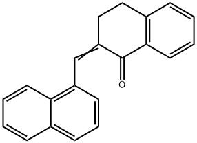 3,4-Dihydro-2-(1-naphthalenylmethylene)-1(2H)-naphthalenone|