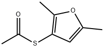 S-(2,5-二甲基-3-呋喃基)硫代乙酸酯,55764-22-2,结构式