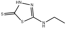 5-(乙基氨基)-1,3,4-噻二唑-2(3H)-硫酮,55774-34-0,结构式