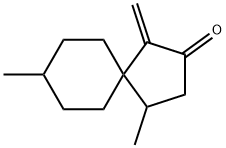 Spiro[4.5]decan-2-one, 4,8-dimethyl-1-methylene- (9CI),557785-36-1,结构式