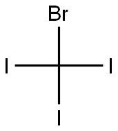 Bromotriiodomethane,558-16-7,结构式