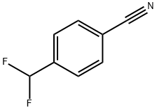4-(二氟甲基)苯甲腈,55805-10-2,结构式