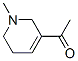 3-アセチル-1-メチル-1,2,5,6-テトラヒドロピリジン 化学構造式