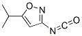 Isoxazole, 3-isocyanato-5-(1-methylethyl)- (9CI),55809-55-7,结构式