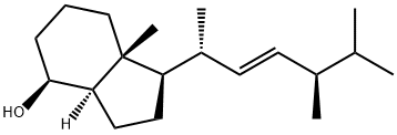 7a-Methyl-1-(1,4,5-trimethyl-hex-2-enyl)-octahydro-inden-4-ol 结构式