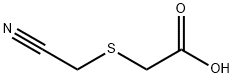 2-(氰基甲硫基)乙酸, 55817-29-3, 结构式