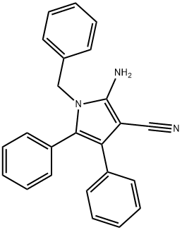 2-AMINO-1-BENZYL-4,5-DIPHENYL-1H-PYRROLE-3-CARBONITRILE|