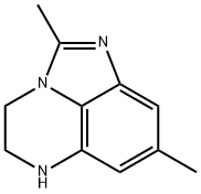 4H-Imidazo[1,5,4-de]quinoxaline,5,6-dihydro-2,8-dimethyl-(9CI),55828-61-0,结构式