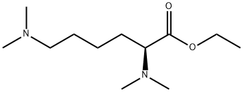 Nα,Nα,Nε,Nε-Tetramethyl-L-lysine ethyl ester,55836-53-8,结构式