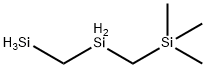5,5-ジメチル-1,3,5-トリシラヘキサン 化学構造式