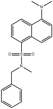 5-Dimethylamino-N-benzyl-N-methyl-1-naphthalenesulfonamide,55837-11-1,结构式