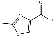 2-甲基-4-噻唑甲酰氯,55842-53-0,结构式