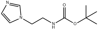 Carbamic acid, [2-(1H-imidazol-1-yl)ethyl]-, 1,1-dimethylethyl ester (9CI),558441-67-1,结构式