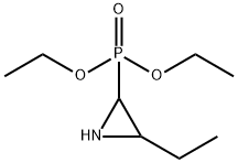 Phosphonic acid, (3-ethyl-2-aziridinyl)-, diethyl ester (9CI) 结构式