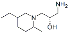 1-Piperidineethanol,alpha-(aminomethyl)-5-ethyl-2-methyl-,(alphaS)-(9CI) Structure