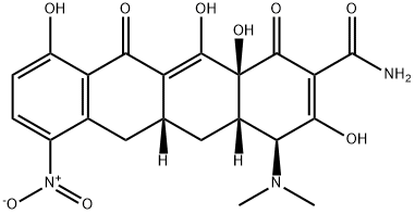 硝环素,5585-59-1,结构式