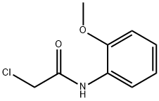 2-CHLORO-N-(2-METHOXYPHENYL)ACETAMIDE Struktur