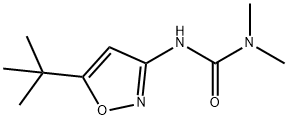 3-(5-叔丁基-3-异恶唑基)-1,1-二甲基脲,C10H17N3O2, 55861-78-4, 结构式