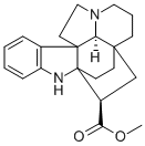 (2α,5α)-アスピドフラクチニン-3β-カルボン酸メチル 化学構造式