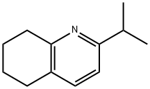 Quinoline, 5,6,7,8-tetrahydro-2-(1-methylethyl)- (9CI) 结构式