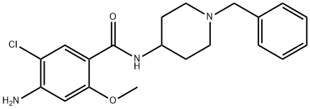 氯波必利,55905-53-8,结构式
