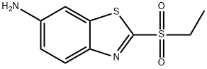 2-(ethylsulphonyl)benzothiazol-6-amine,55919-37-4,结构式