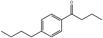 4-n-butylbutyrophenone ,55919-43-2,结构式