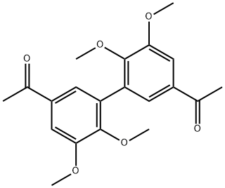 55919-72-7 1-[3-(5-acetyl-2,3-dimethoxy-phenyl)-4,5-dimethoxy-phenyl]ethanone