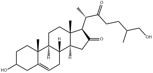 3,26-Dihydroxycholest-5-ene-16,22-dione,55925-29-6,结构式